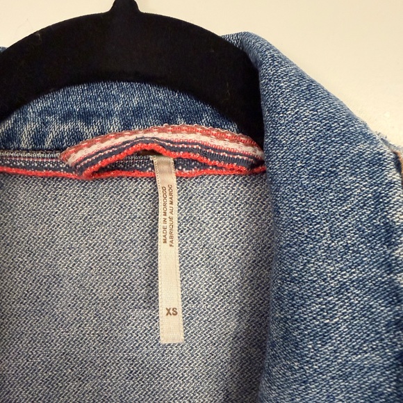Free People Oversized Jean Jacket - Picture 2 of 2